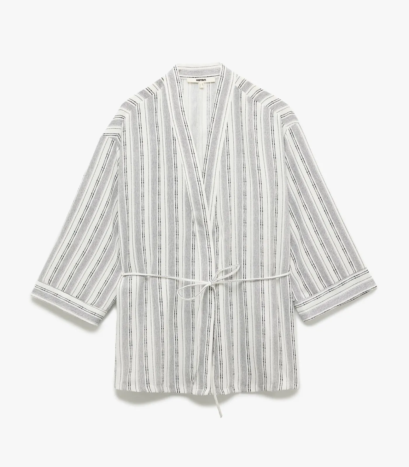 Koton Belted Kimono black Clearance