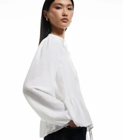 Koton Buttoned Blouse white Outlet