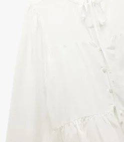 Koton Buttoned Blouse white Outlet