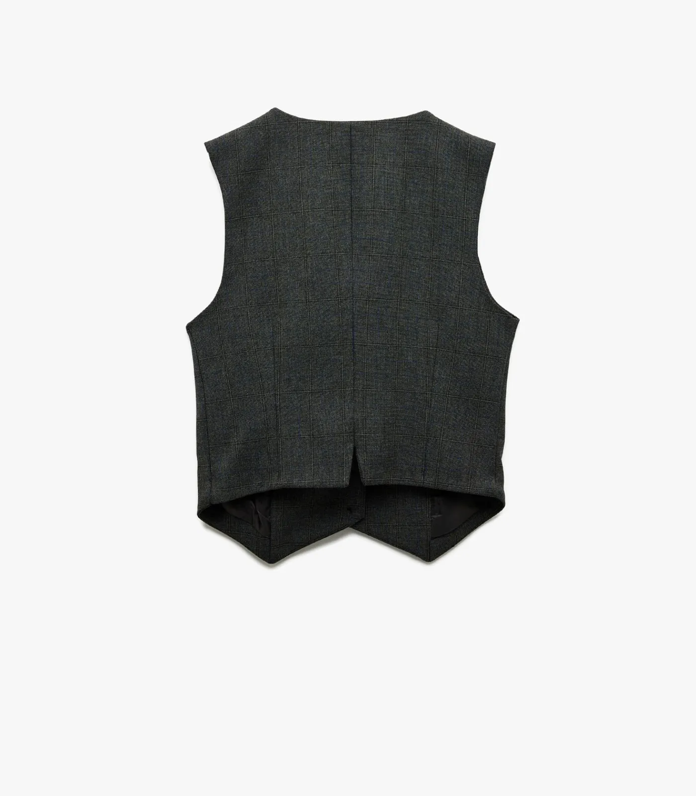 Koton Checked Blazer Vest antraciteGrey Online