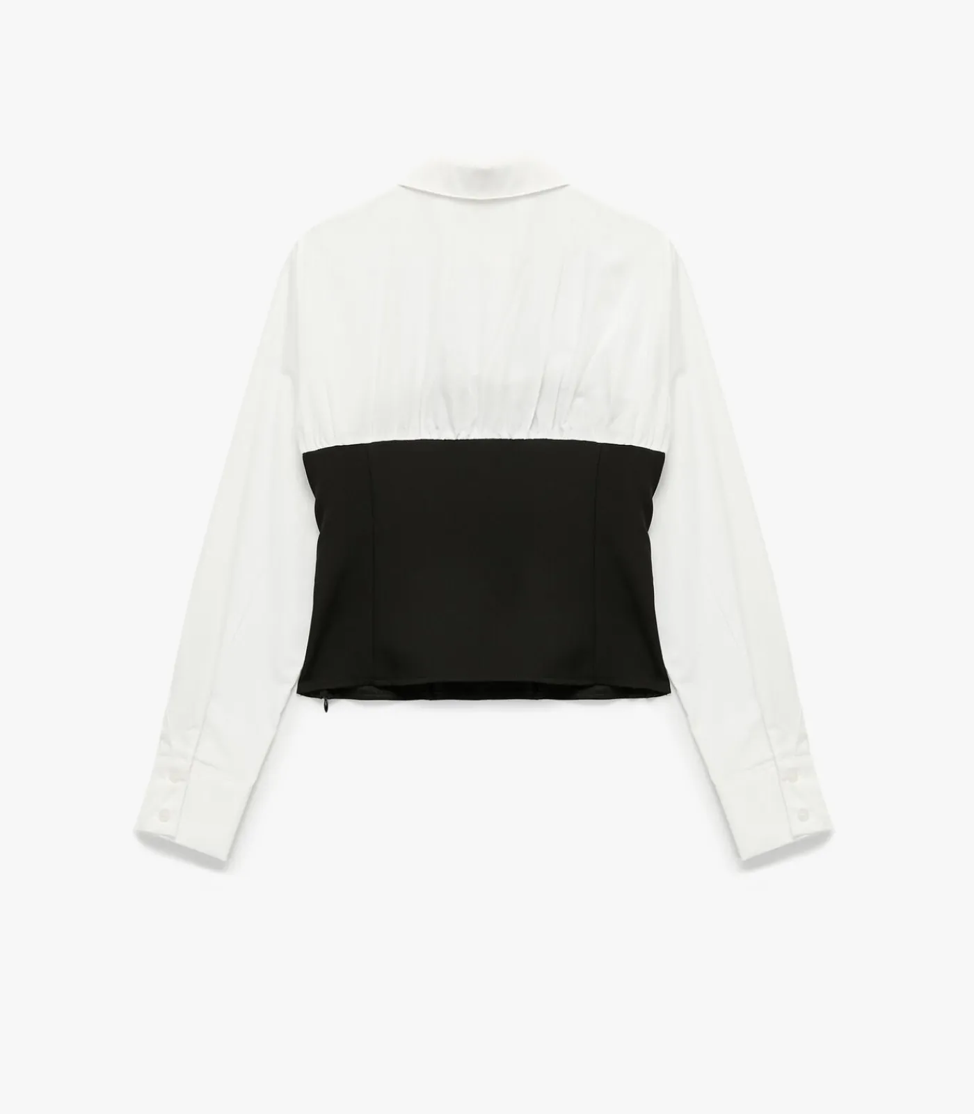 Koton Corset Detail Shirt white Outlet