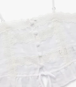 Koton Crop Blouse white New