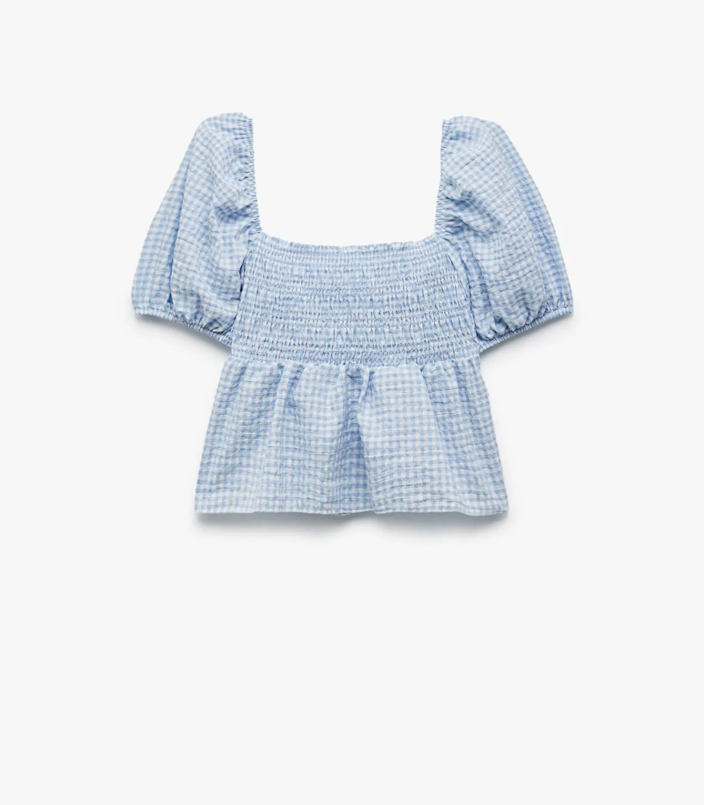 Koton Crop Blouse blue New