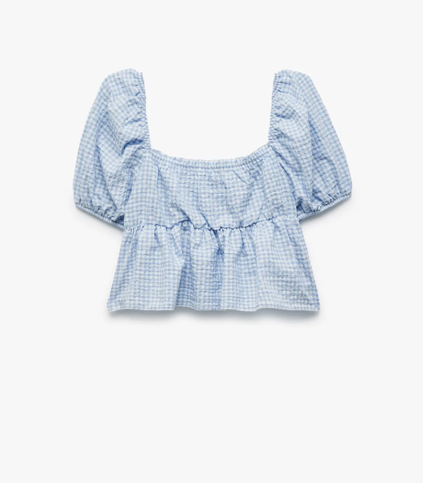 Koton Crop Blouse blue New