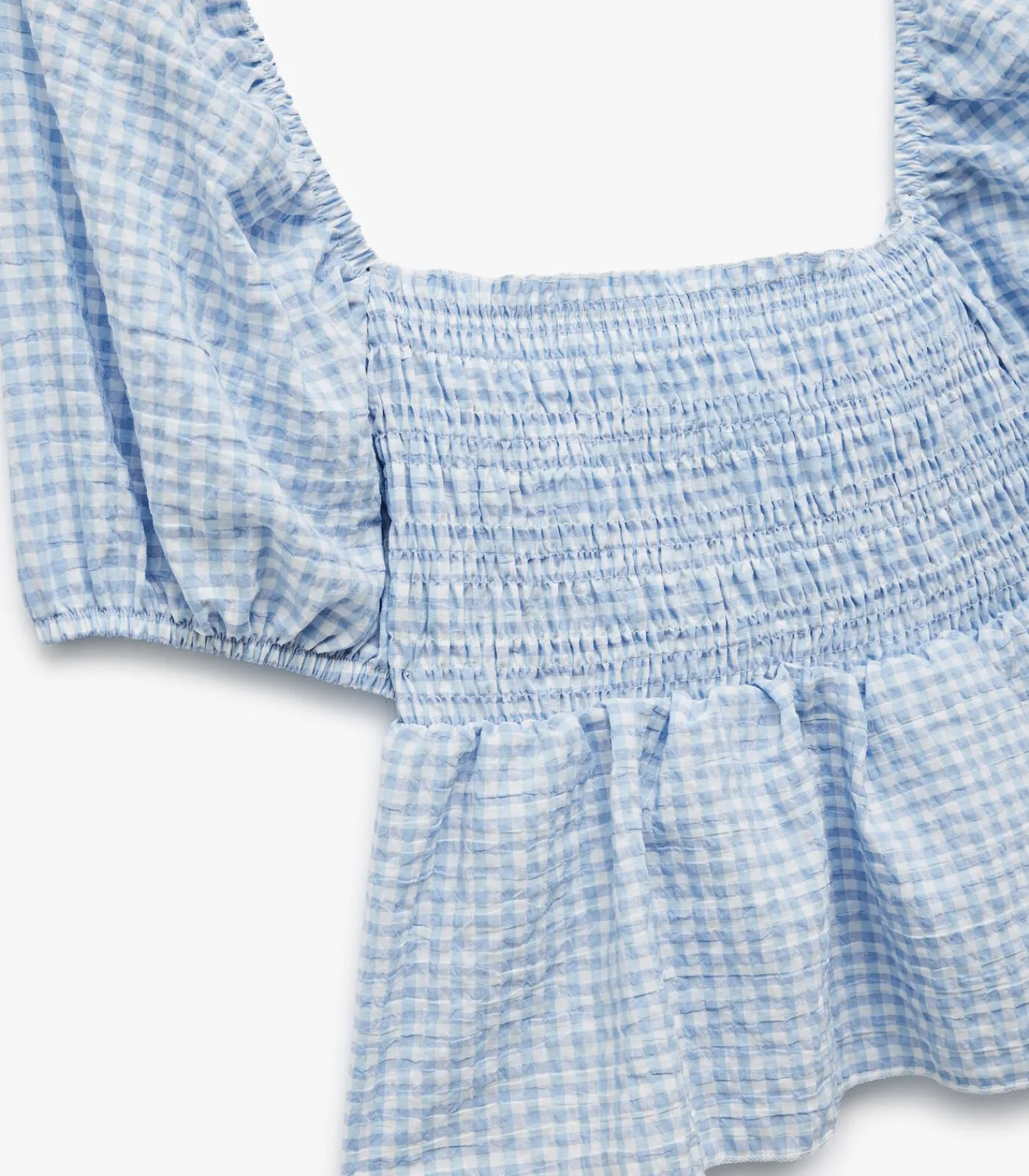 Koton Crop Blouse blue New