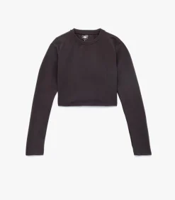 Koton Crop Sport T-Shirt brown Outlet