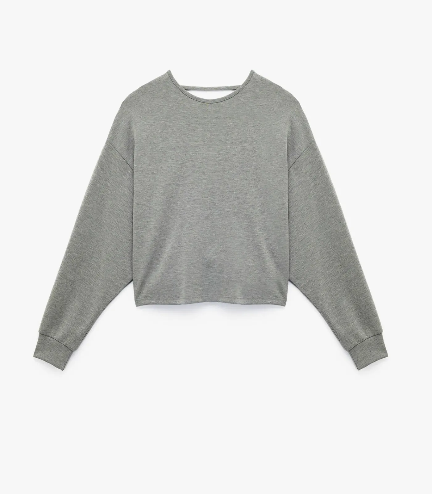 Koton Cut-Out Detail Sweatshirt antraciteGrey Online