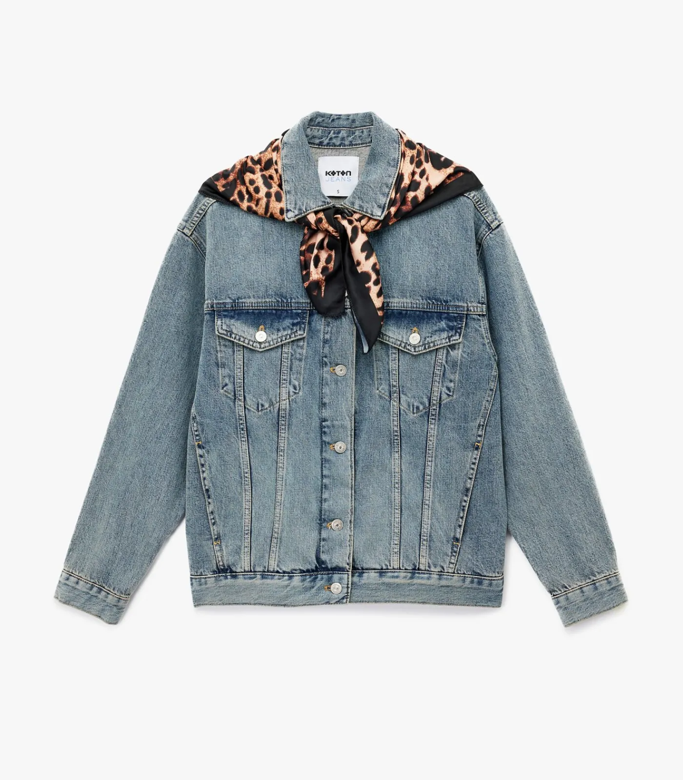 Koton Denim Jacket Indigo Best