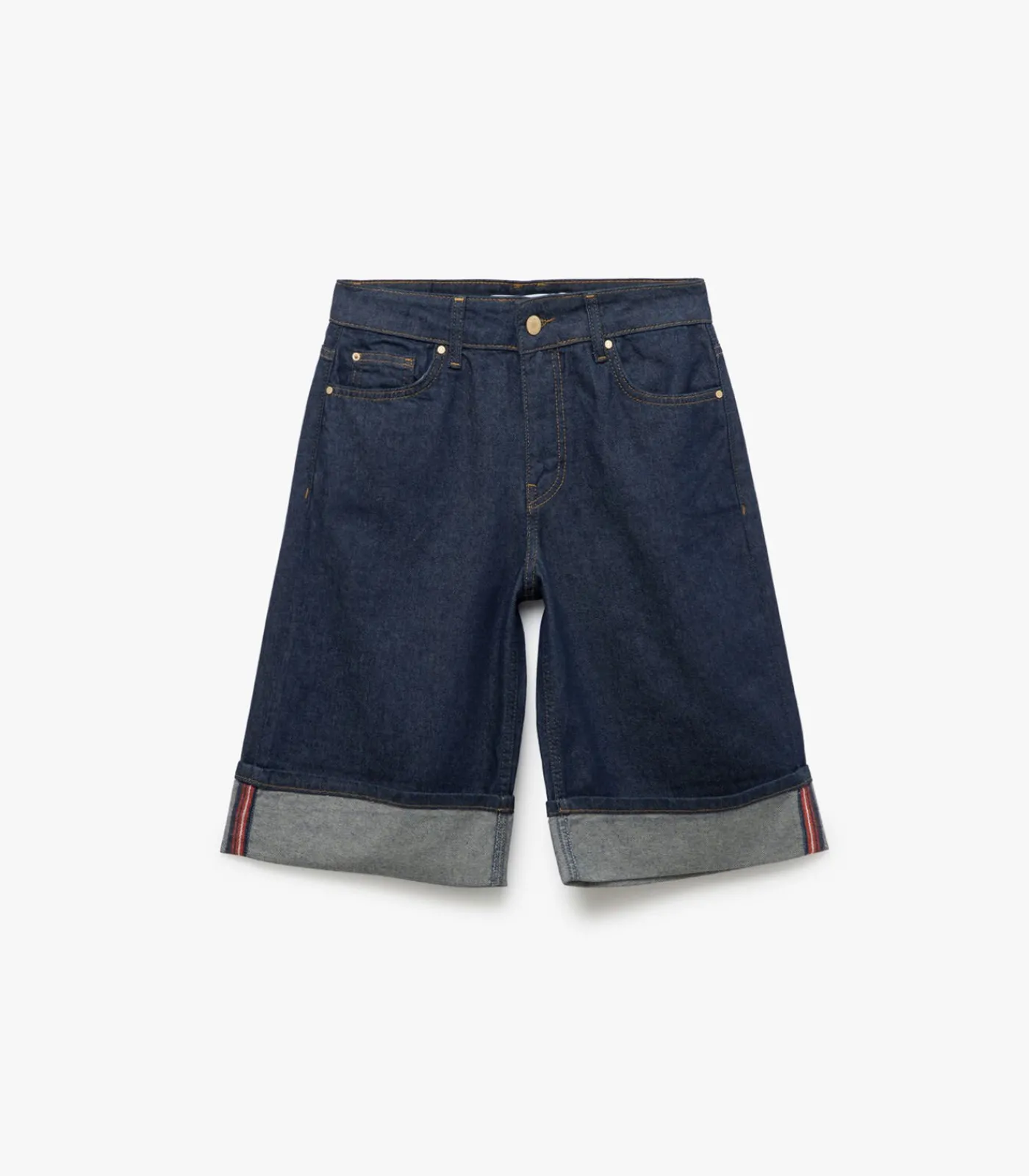 Koton Denim Shorts Indigo Clearance