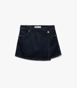 Koton Denim Skort Indigo Discount
