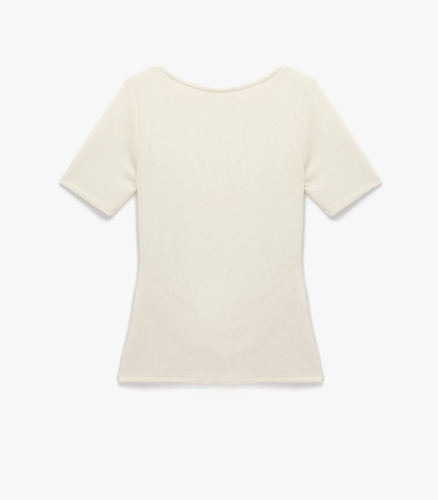 Koton Draped Detail T-Shirt white Online