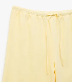 Koton Drawstring Pants yellow Sale