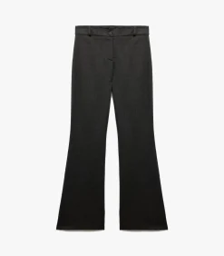Koton Flared Suit Pants antraciteGrey Hot