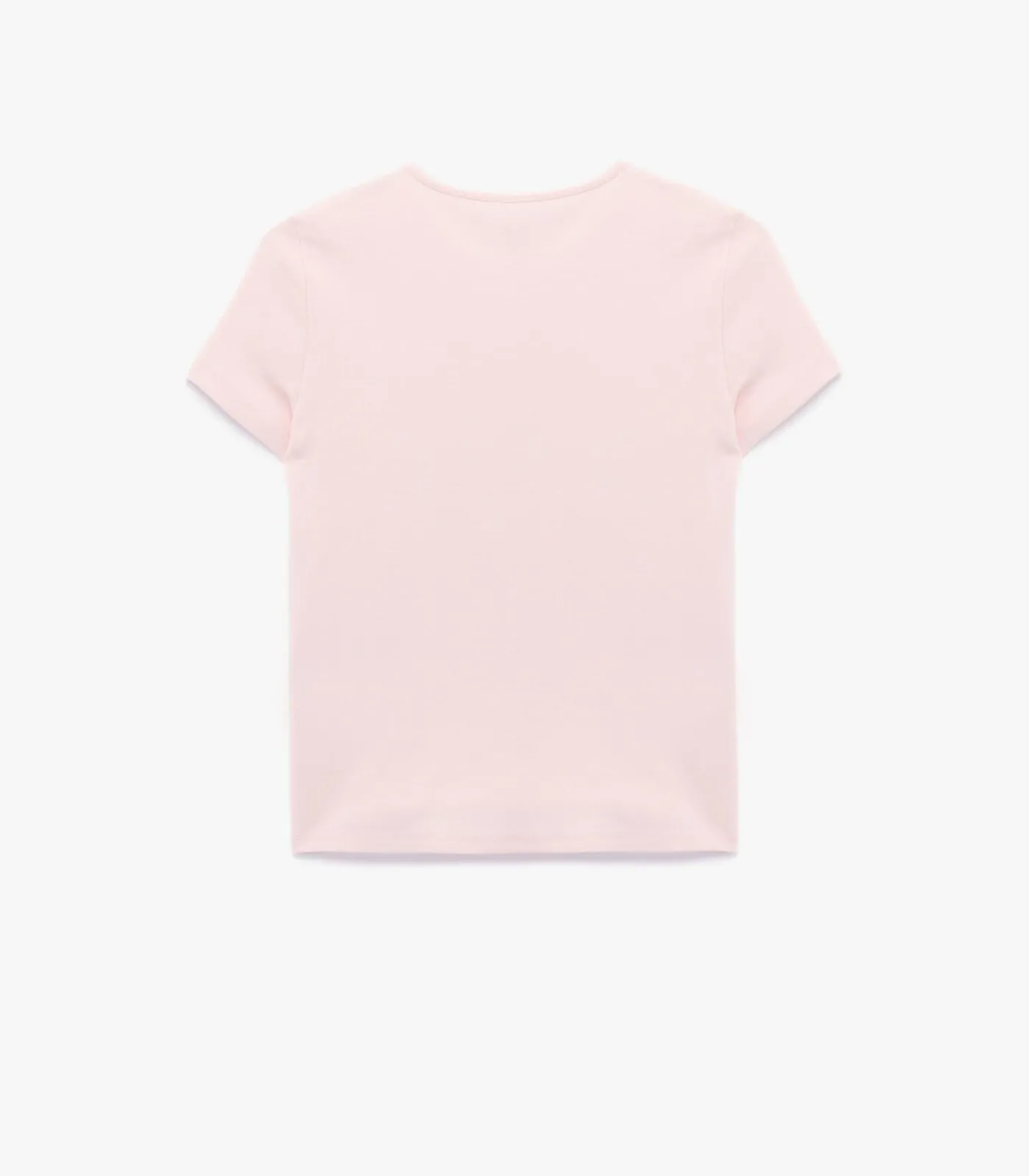 Koton Flower Printed T-Shirt pink New