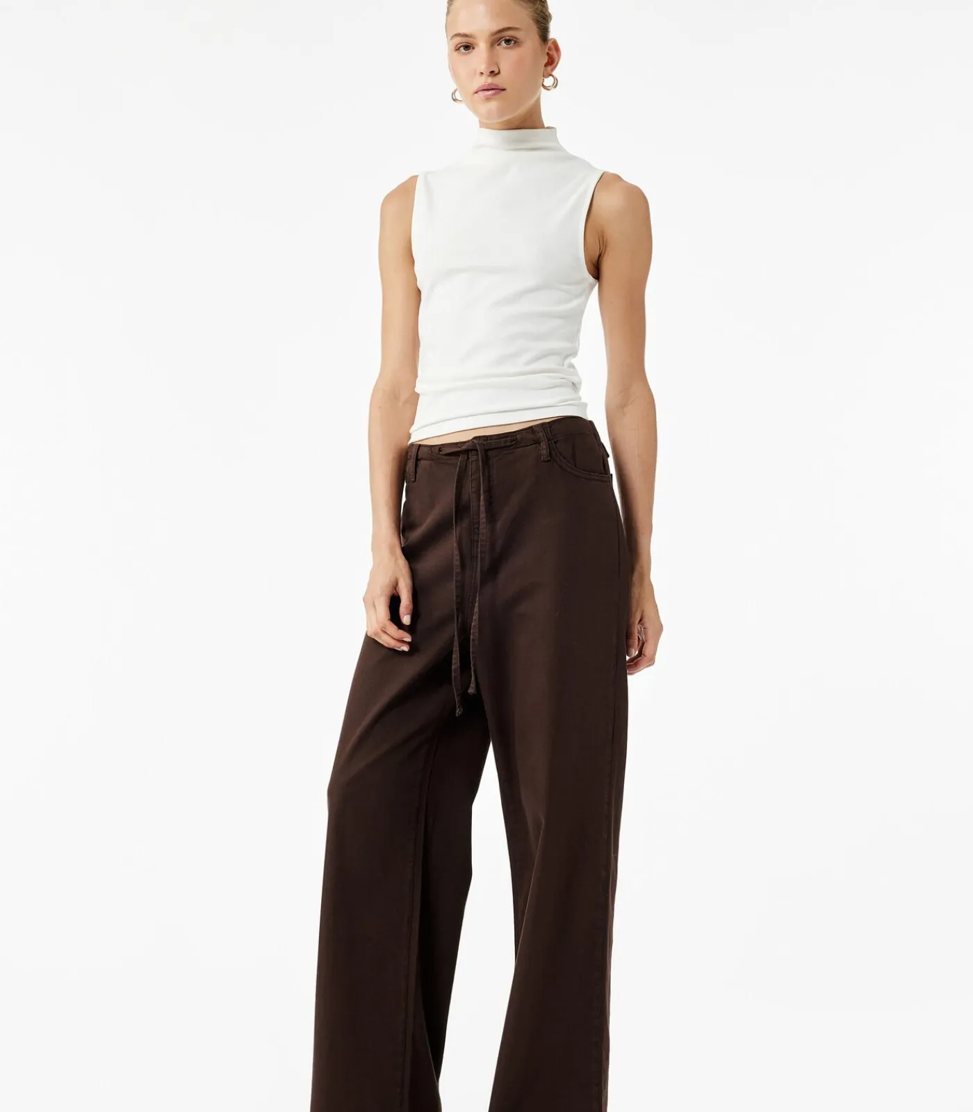 Koton High Neck Bodysuit white Online