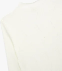 Koton High Neck Knit Sweater white Online