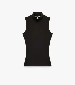 Koton High Neck Sleeveless Bodysuit brown Clearance