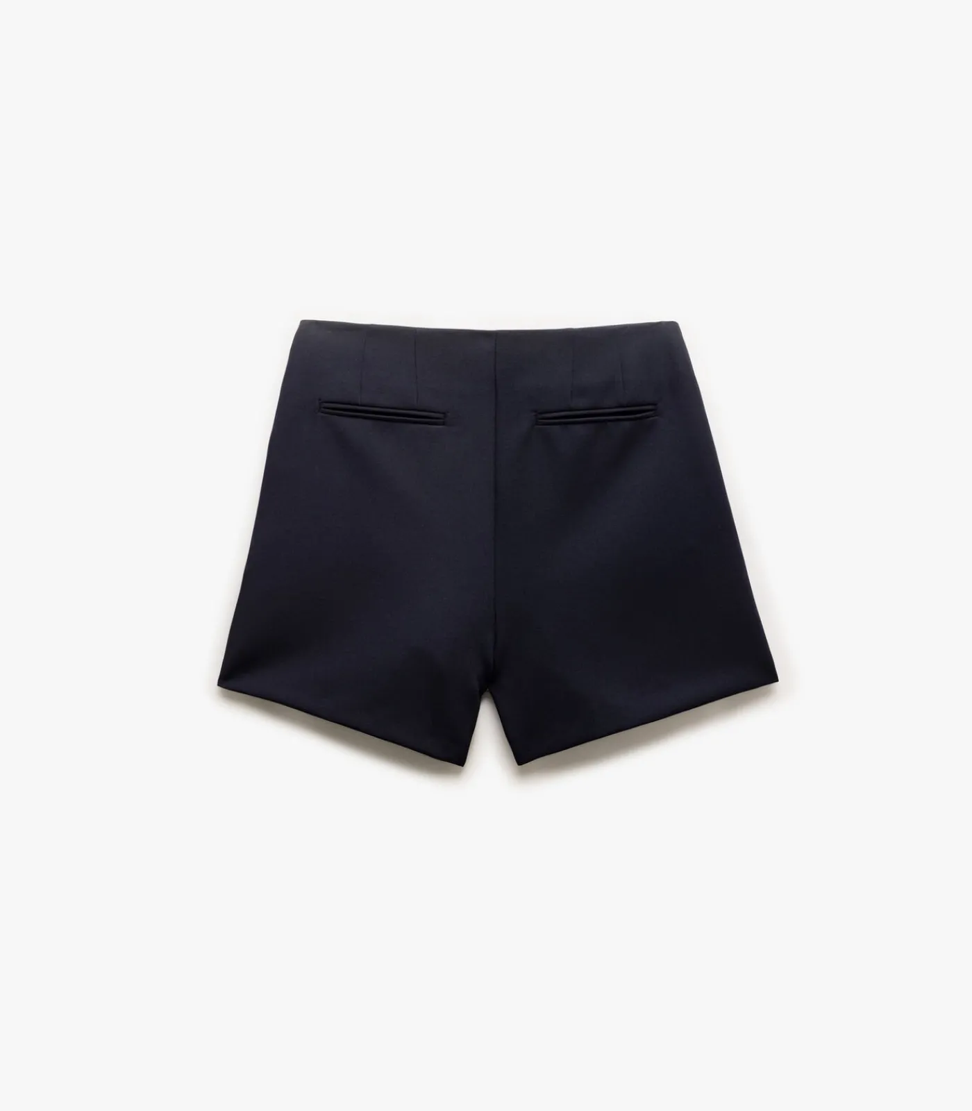 Koton High-Rise Mini Shorts navyBlue Discount