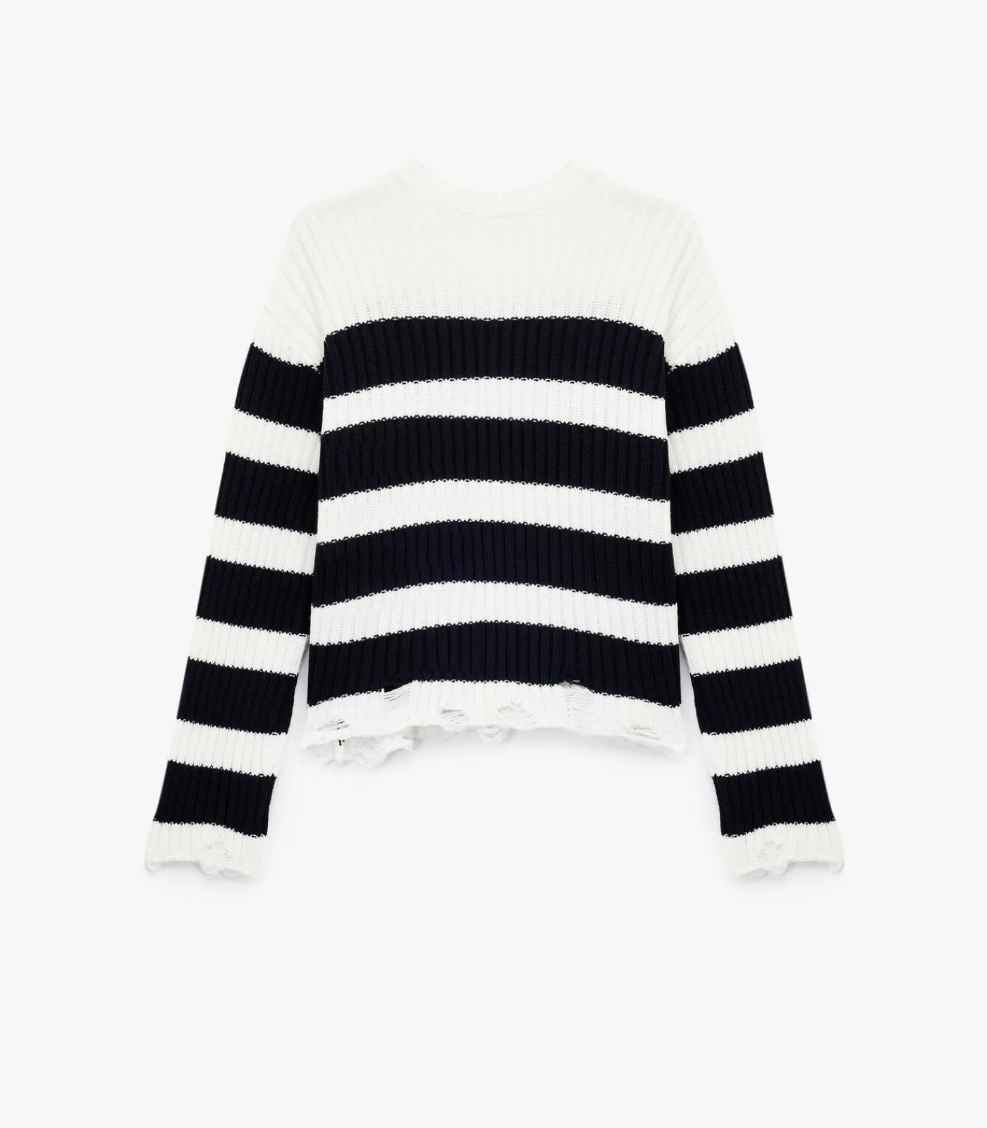 Koton Knit Sweater white Clearance