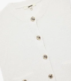 Koton Knit Vest white New