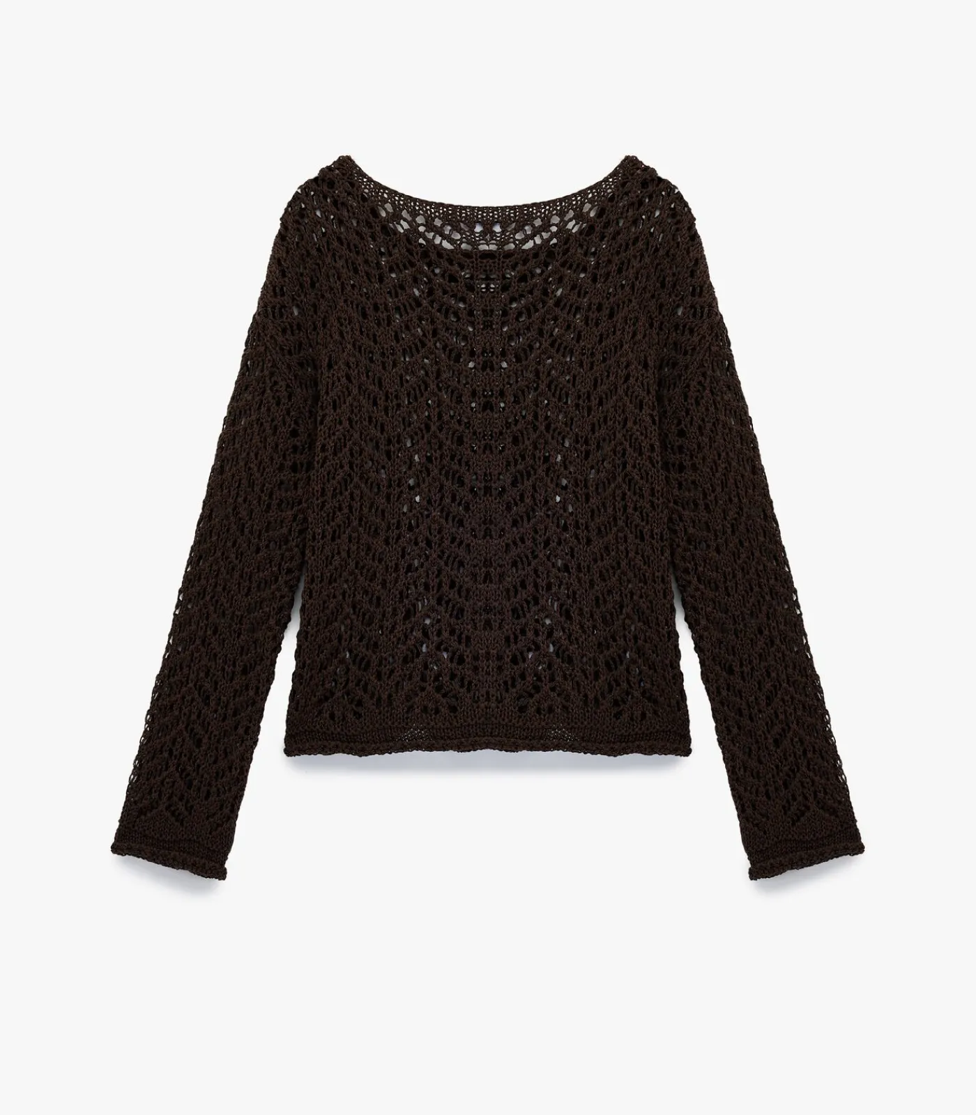 Koton Lacy Sweater brown Clearance