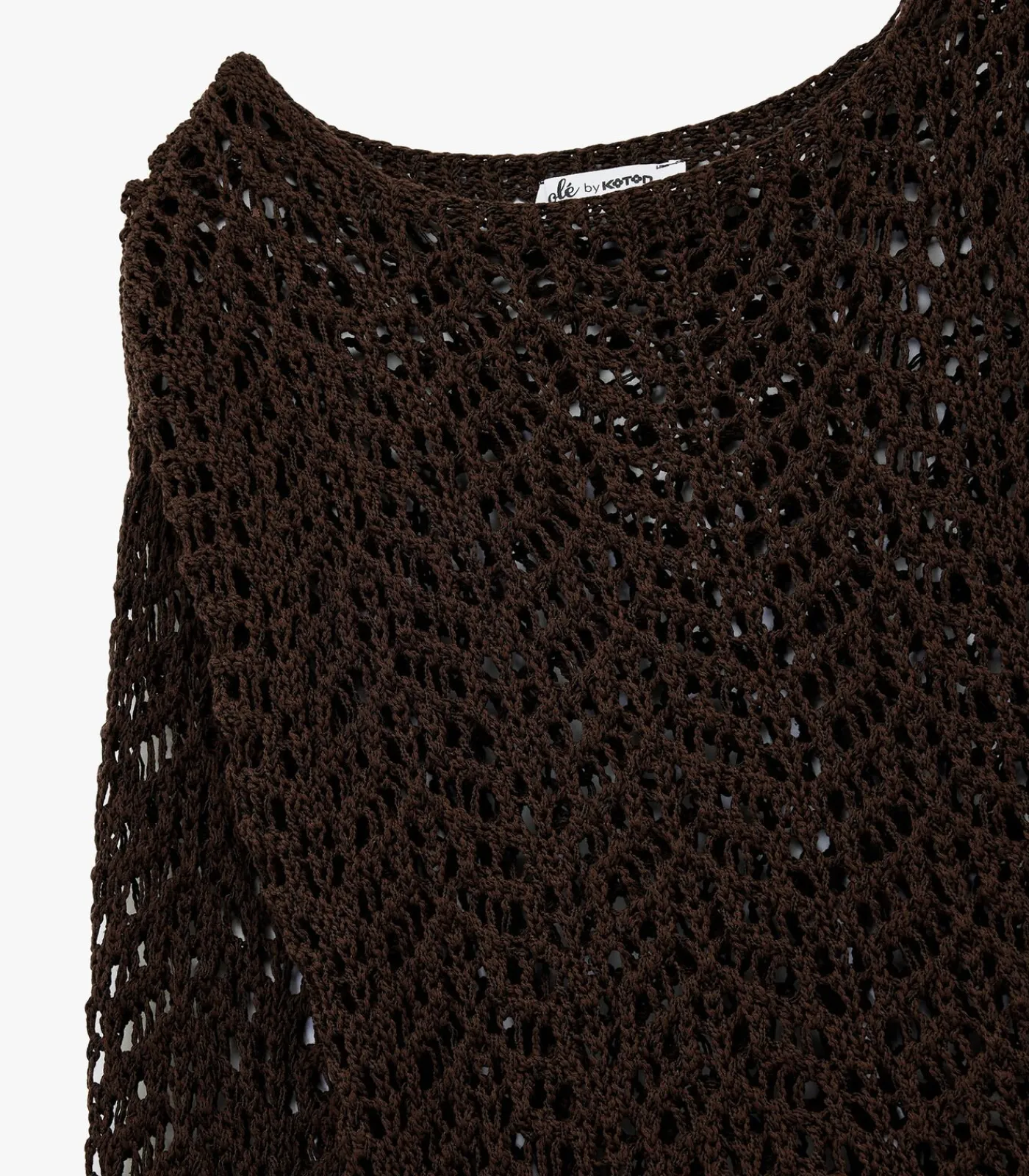 Koton Lacy Sweater brown Clearance