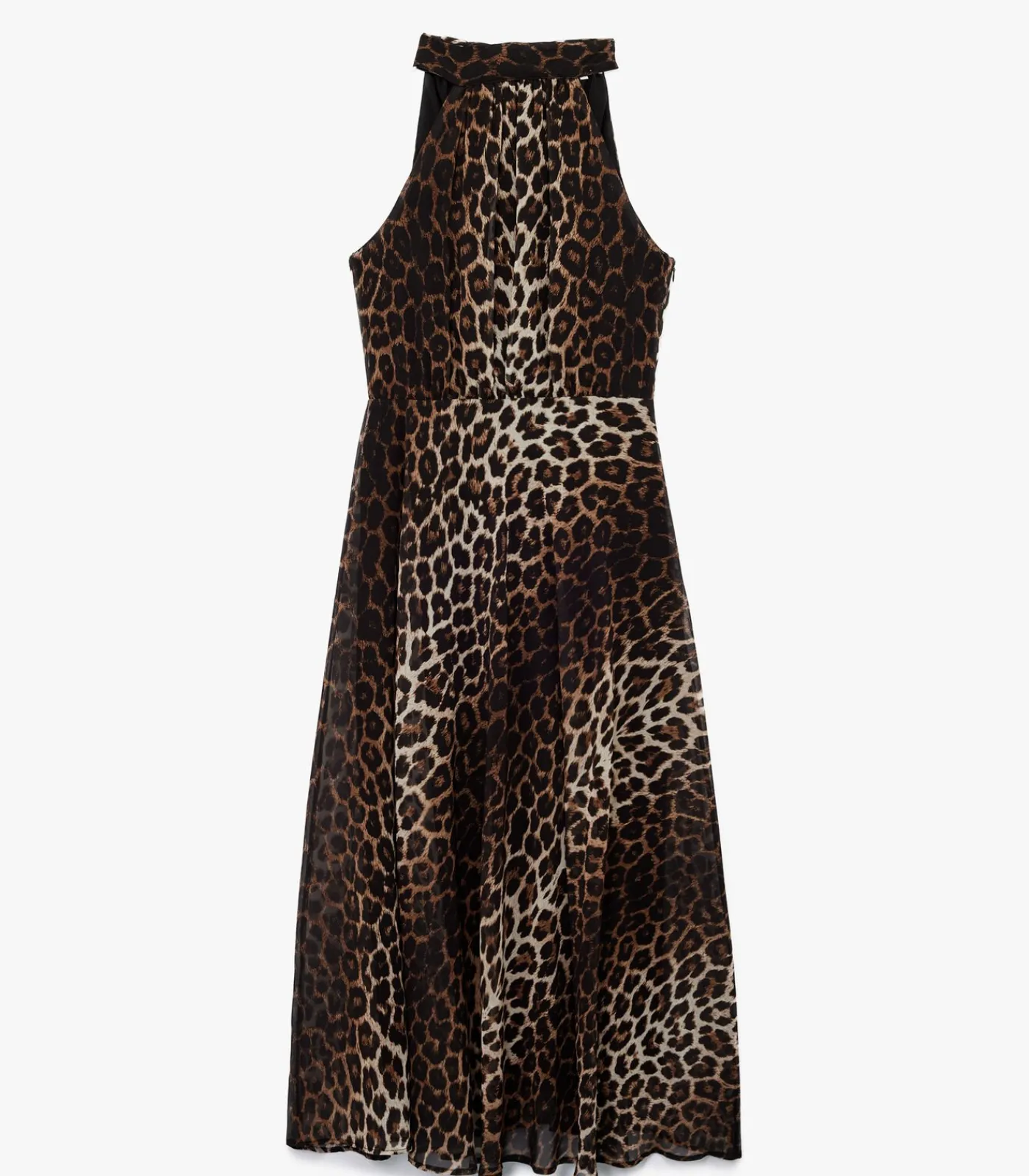 Koton Leopard Printed Dress beige Sale