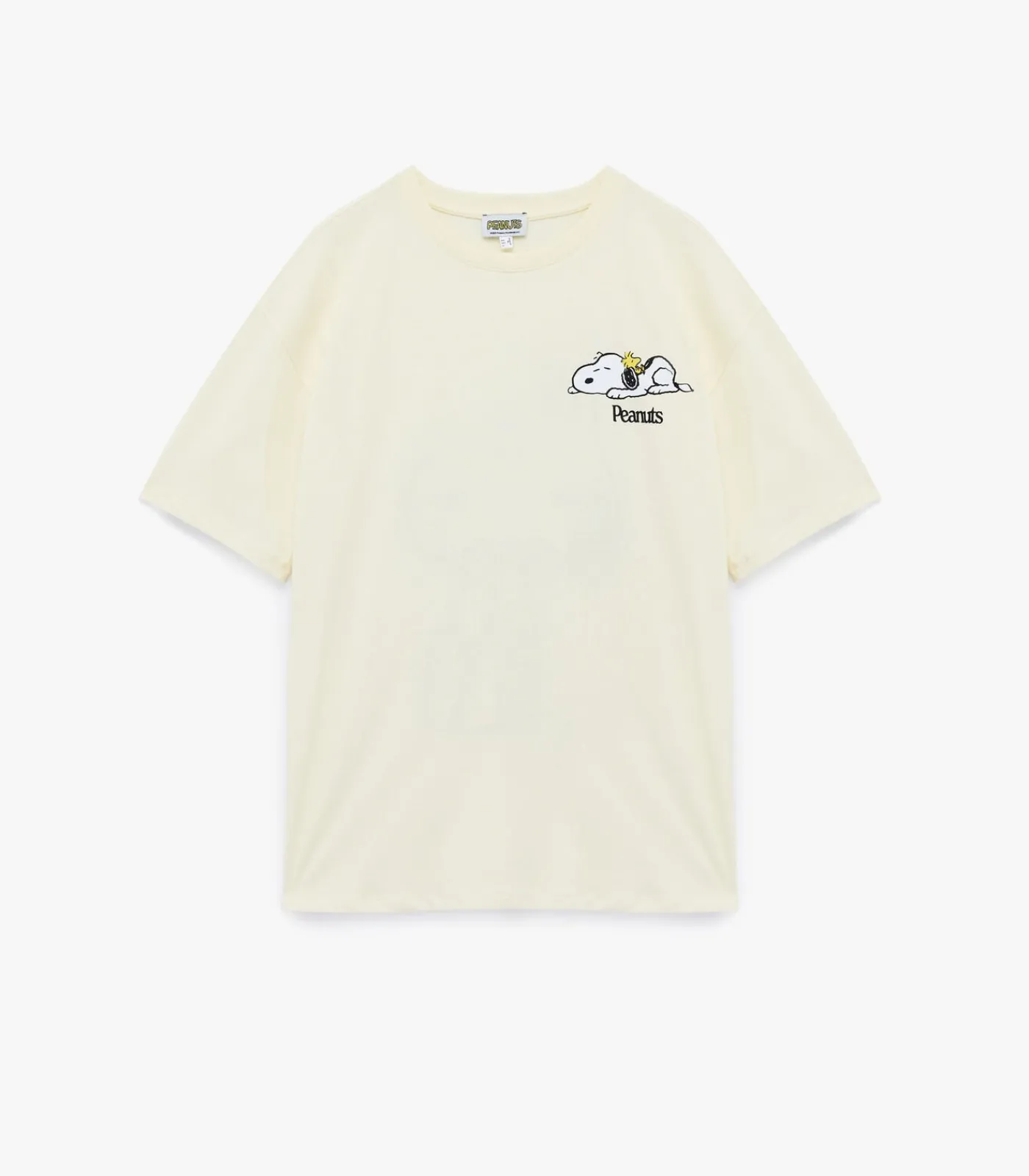 Koton Licensed Snoopy T-Shirt yellow New