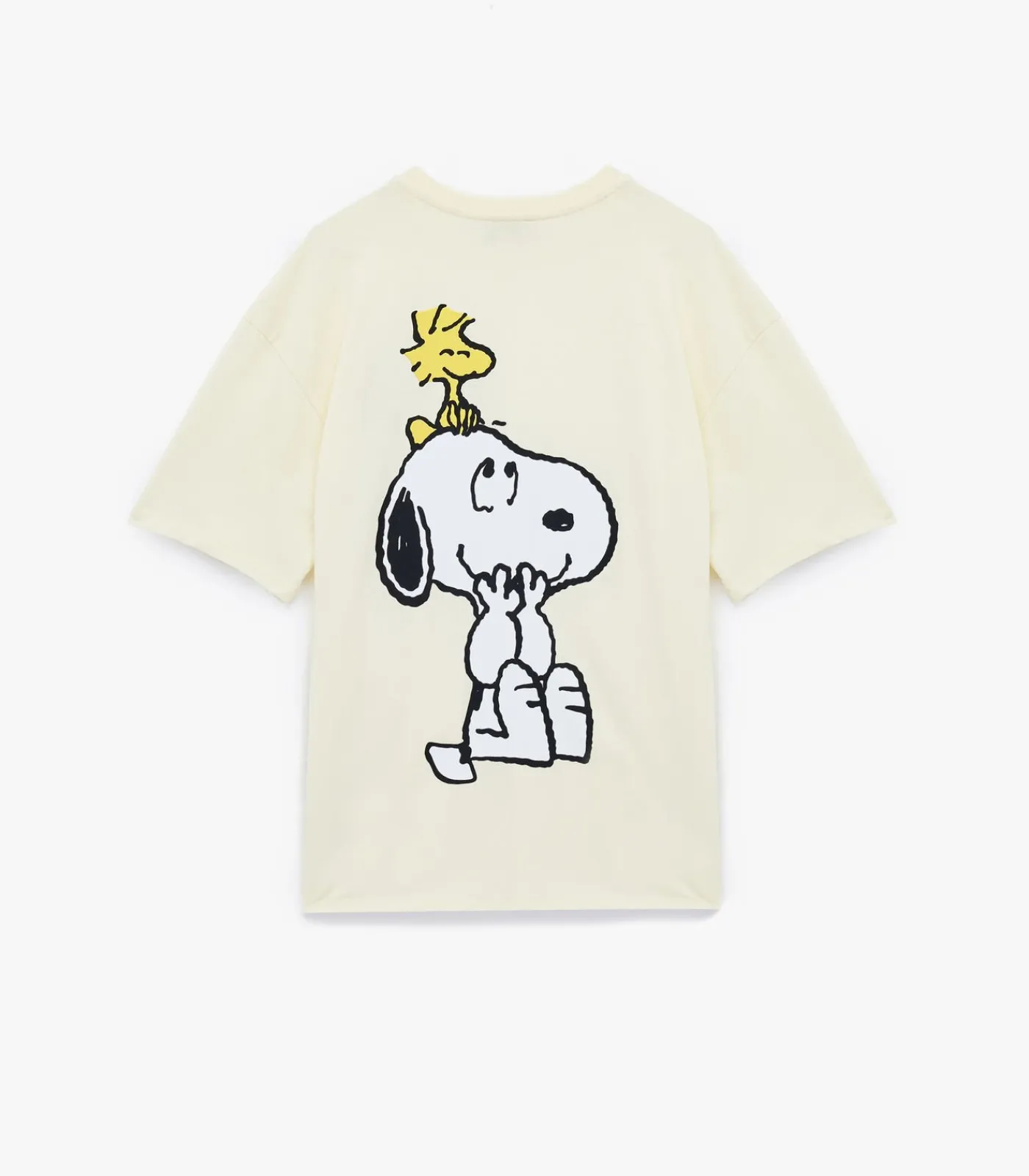 Koton Licensed Snoopy T-Shirt yellow New