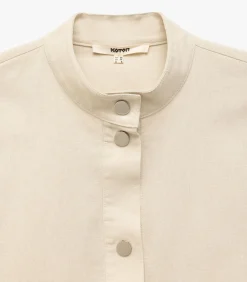 Koton Linen Jacket beige Discount