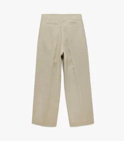 Koton Linen Pants creme Clearance
