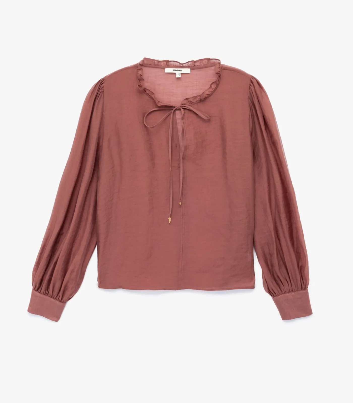 Koton Long Sleeve Blouse Pearl New
