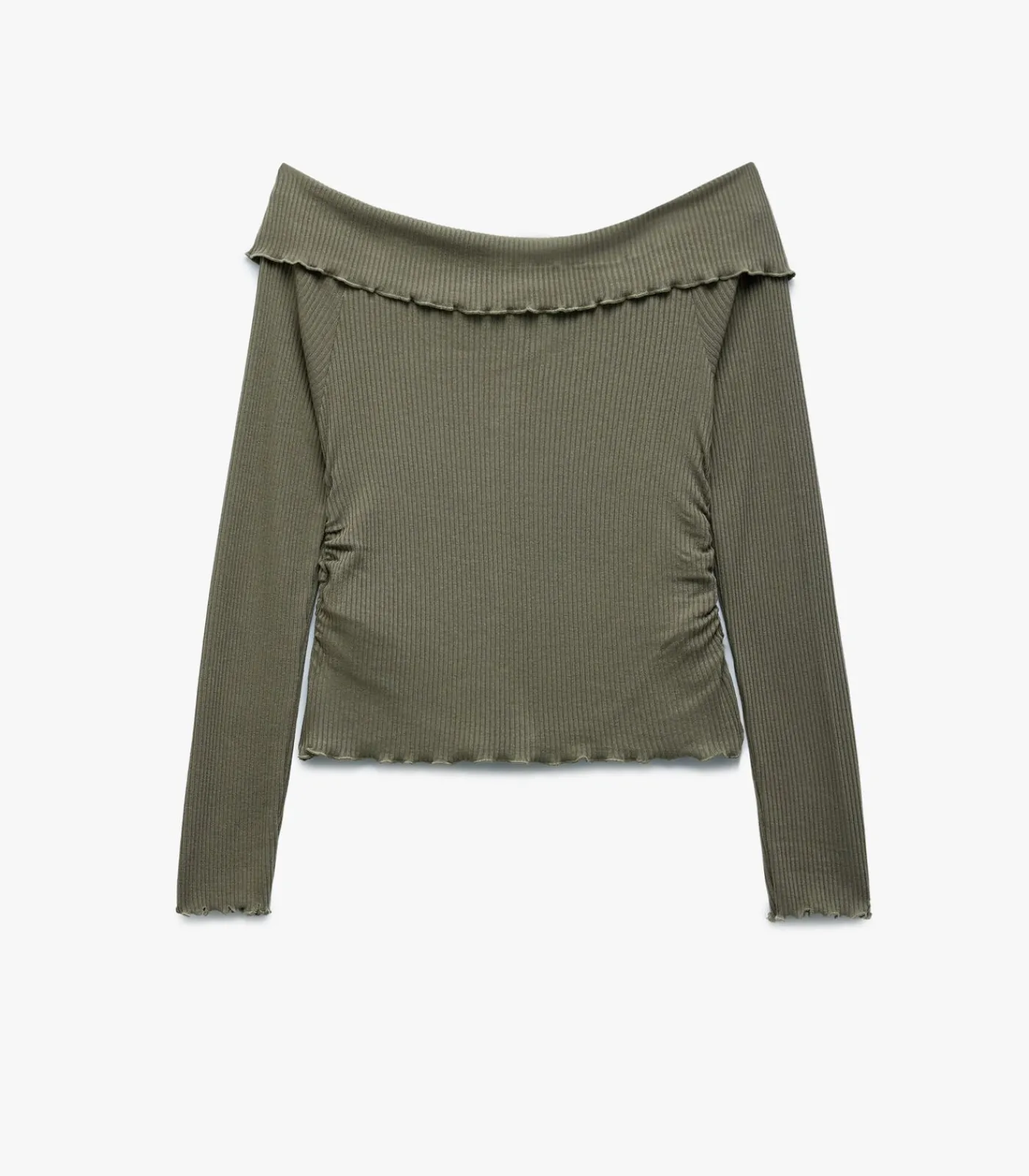 Koton Long Sleeve T-Shirt khaki