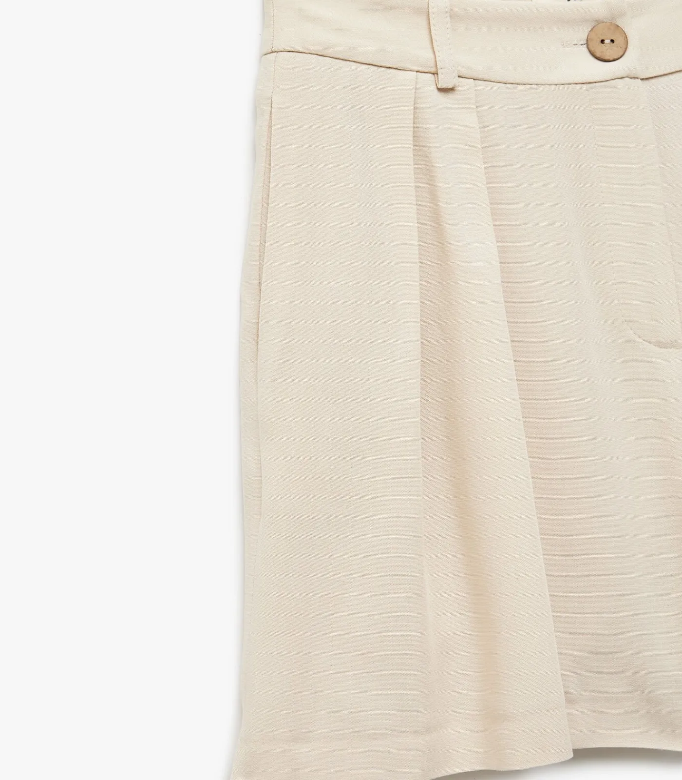 Koton Mini Shorts beige Clearance