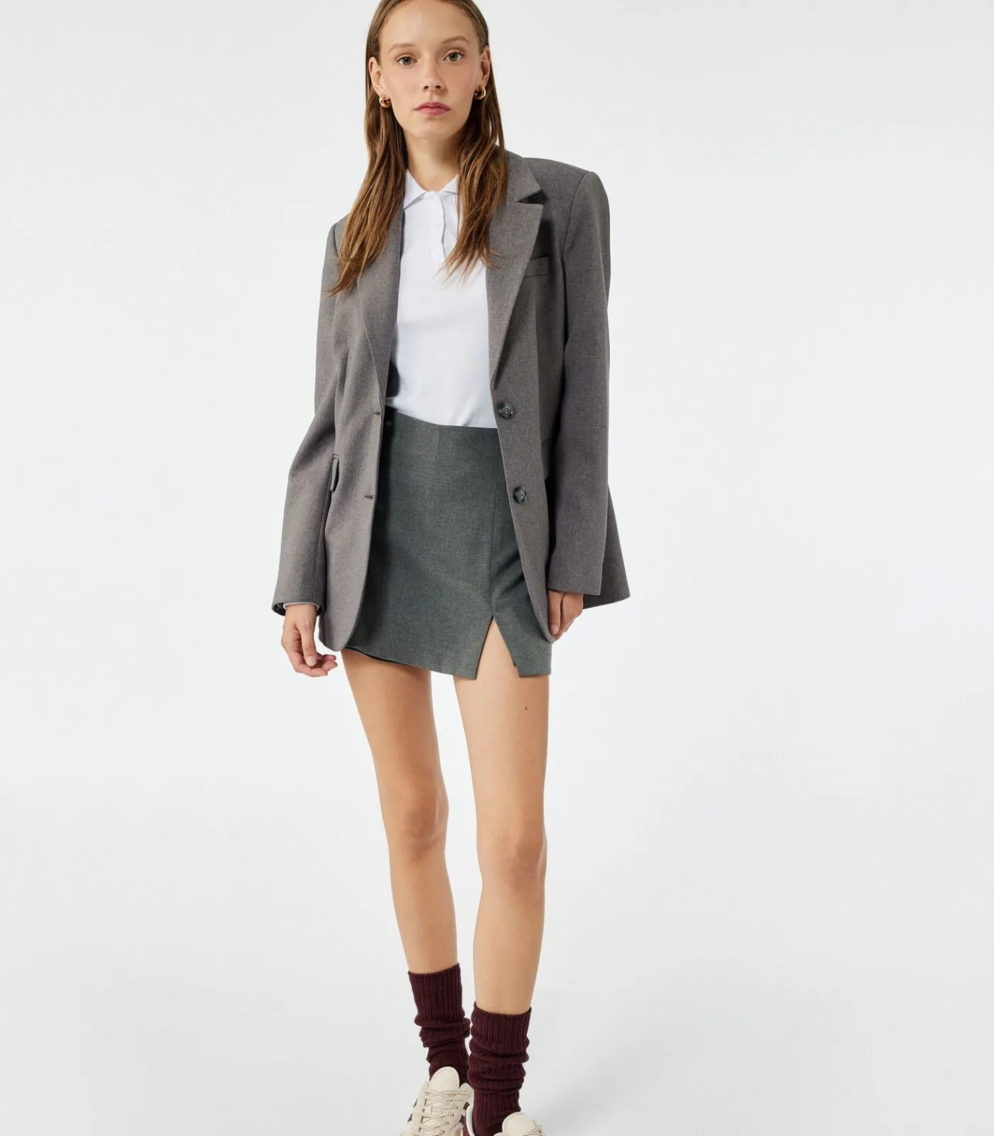 Koton Mini Skort darkGrey Hot