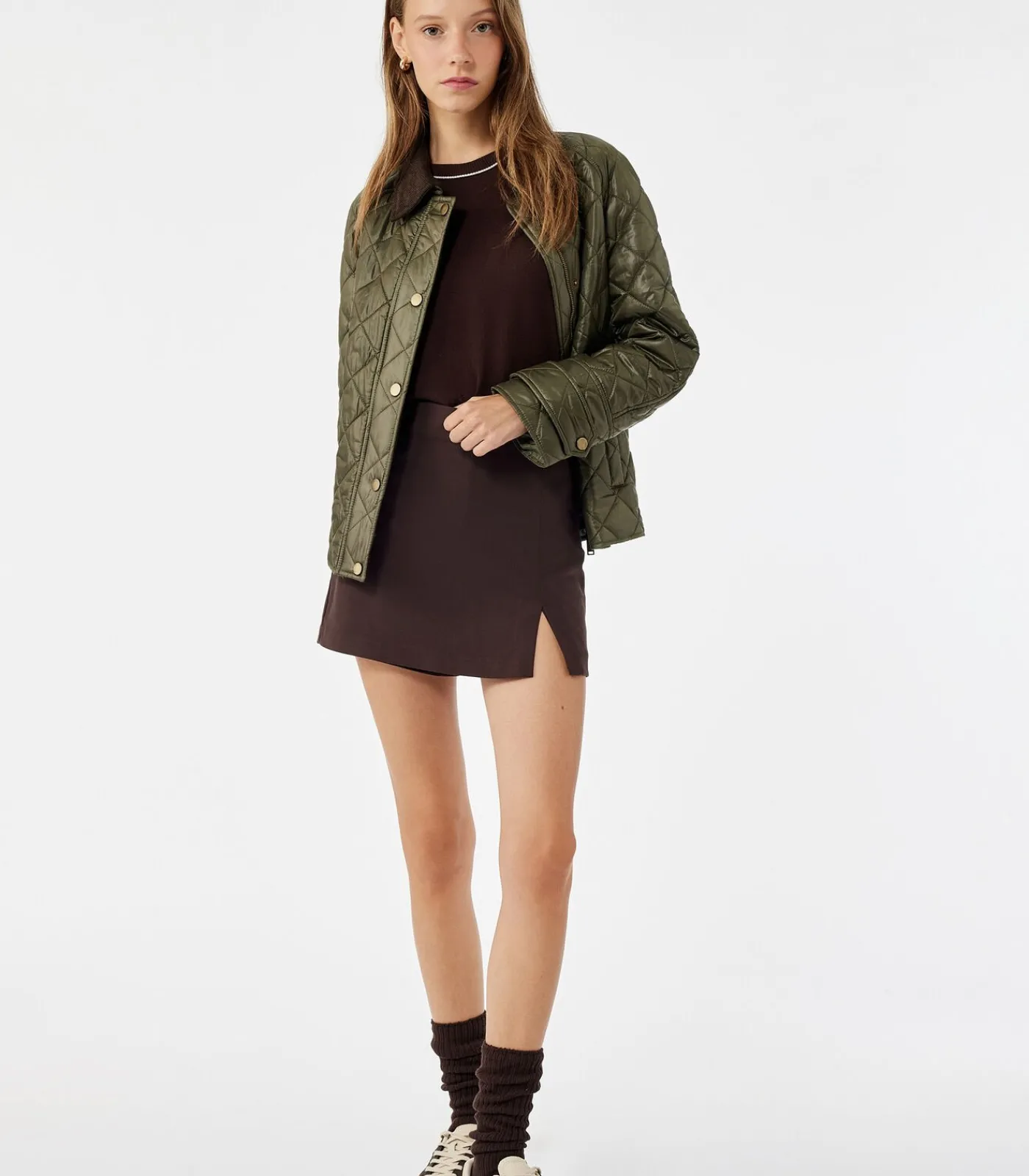 Koton Mini Skort brown Hot