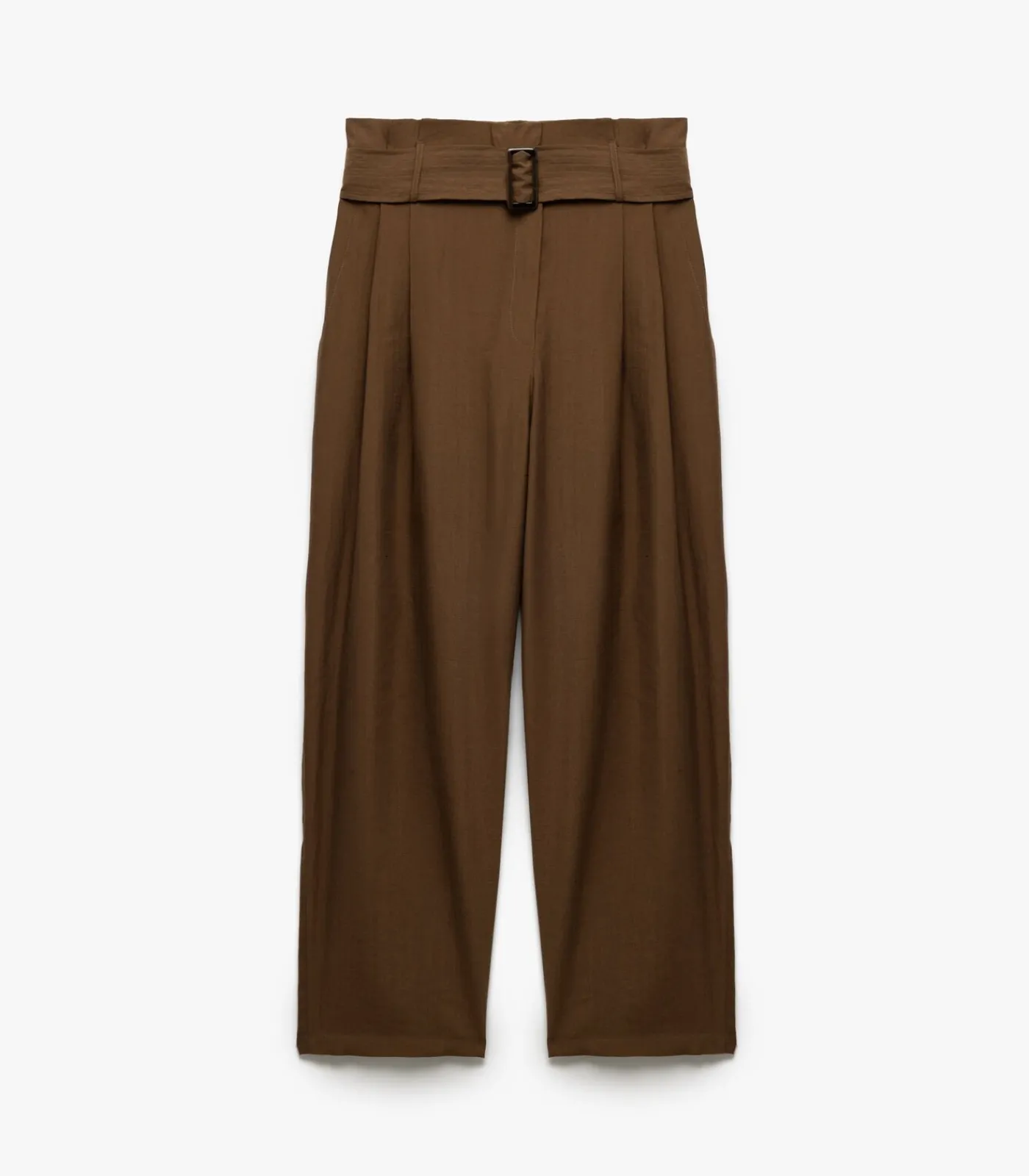 Koton Modal Wide Leg Pants brown New