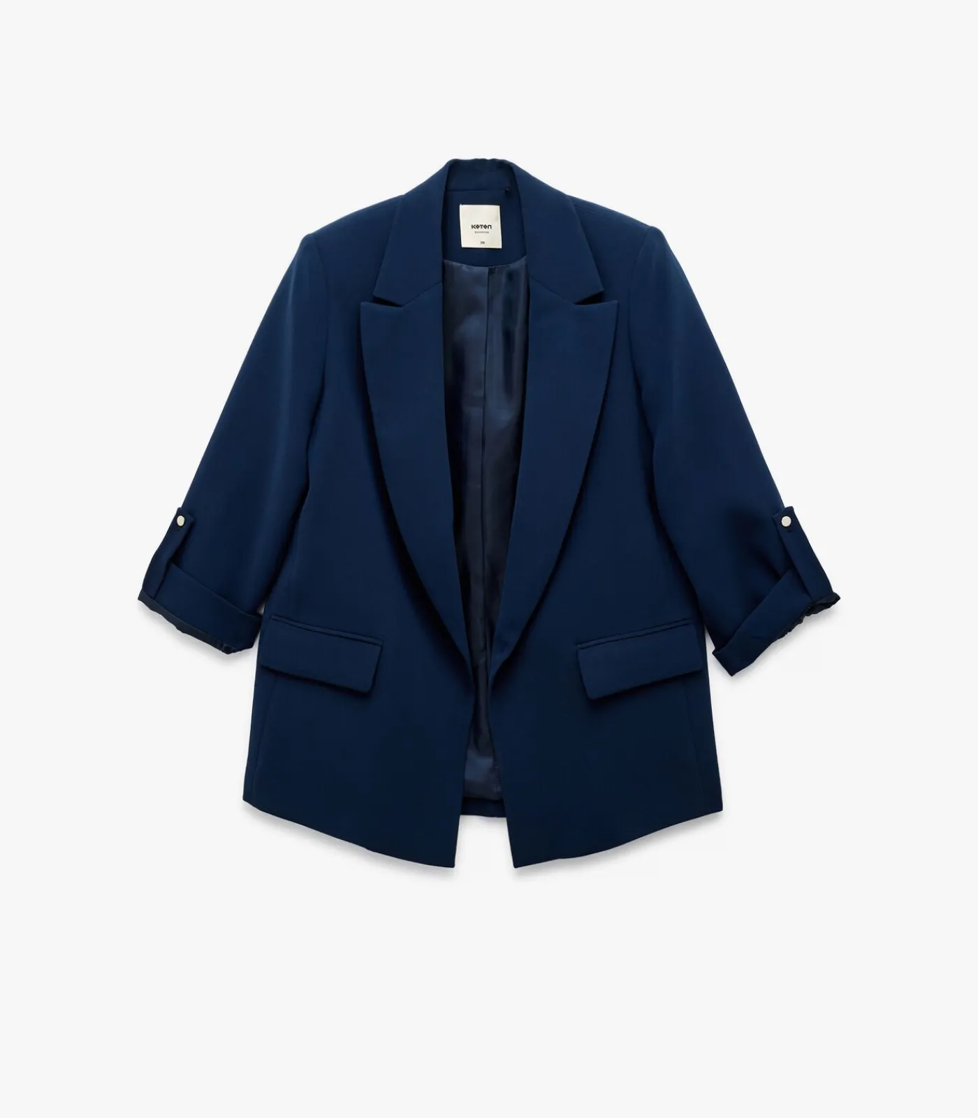 Koton Oversize Blazer Jacket navyBlue Hot