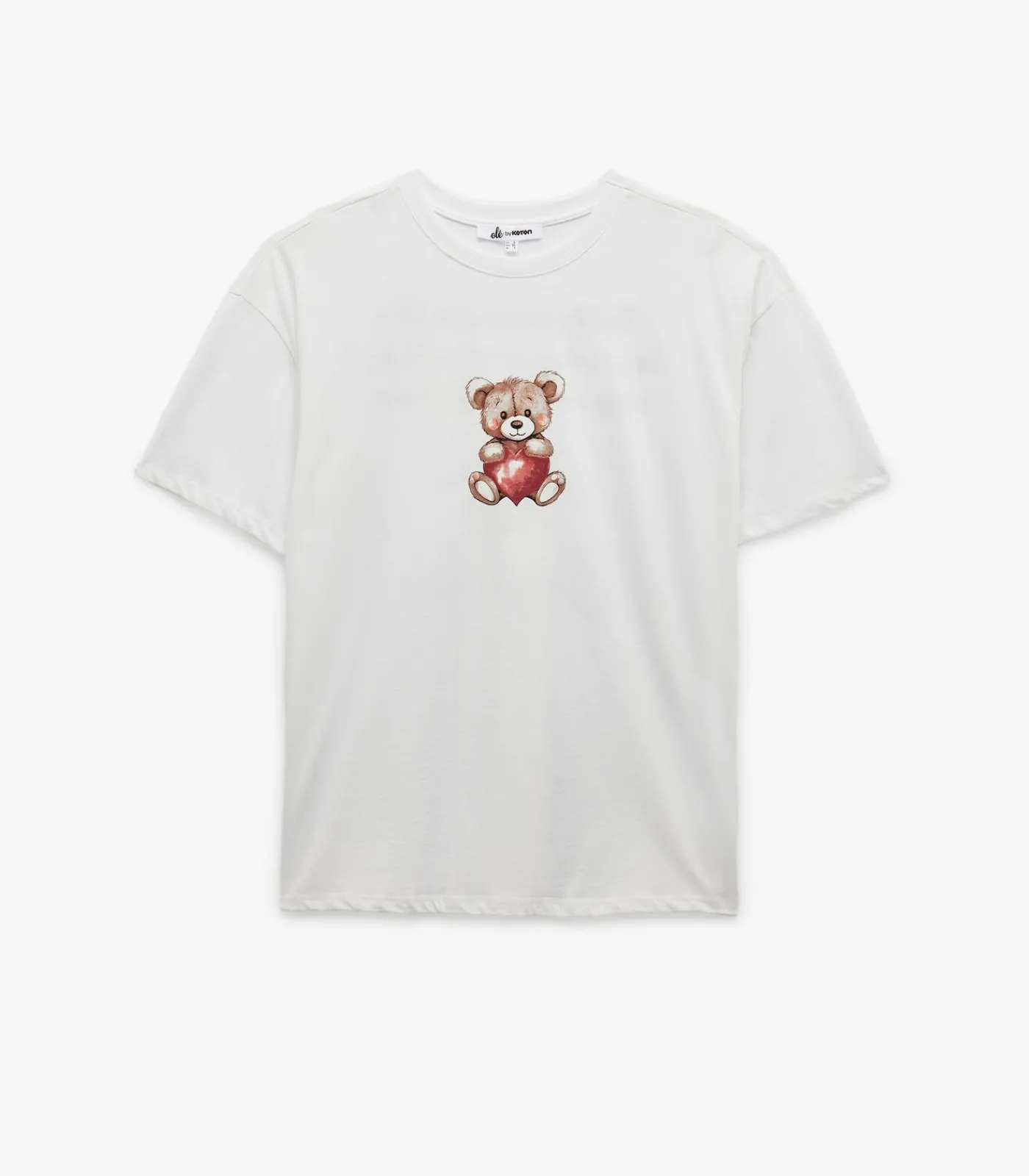Koton Oversize T-Shirt white Best