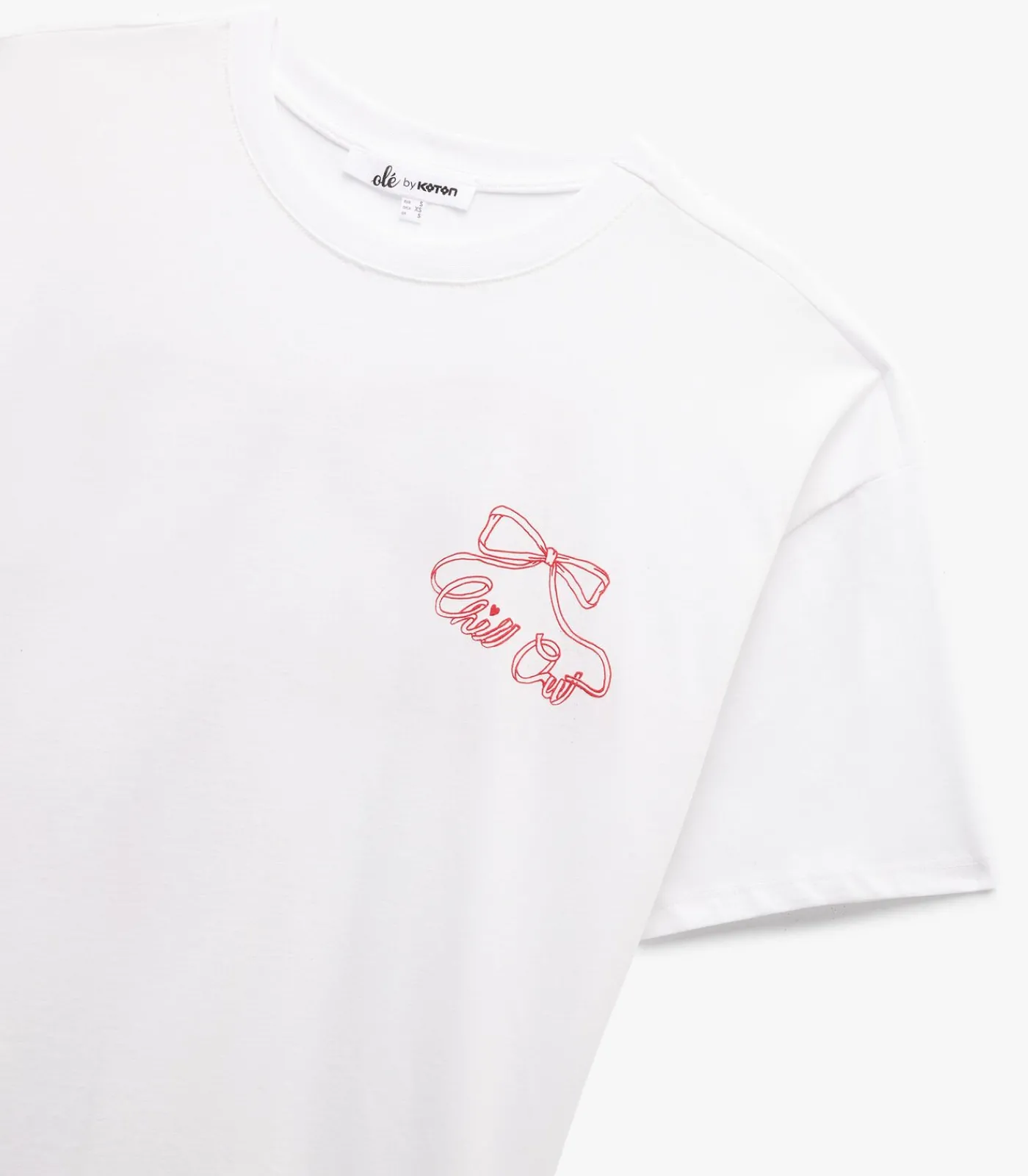 Koton Oversized T-Shirt white
