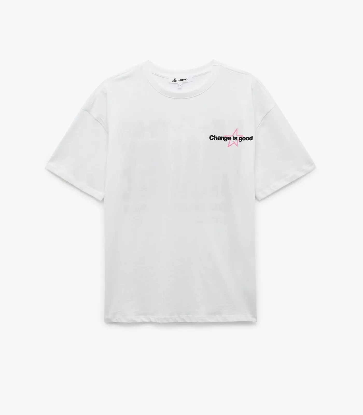Koton Oversized T-Shirt white