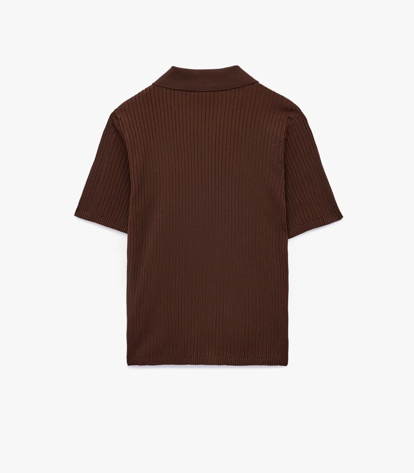 Koton Polo Neck Knit Sweater brown Sale