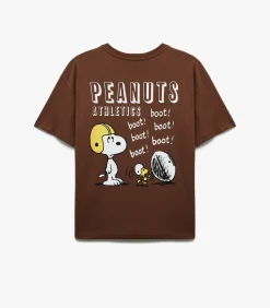 Koton Printed T-Shirt brown