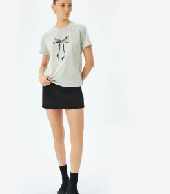 Koton Printed T-Shirt gray Sale