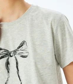 Koton Printed T-Shirt gray Sale