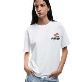 Koton Printed T-Shirt white Discount