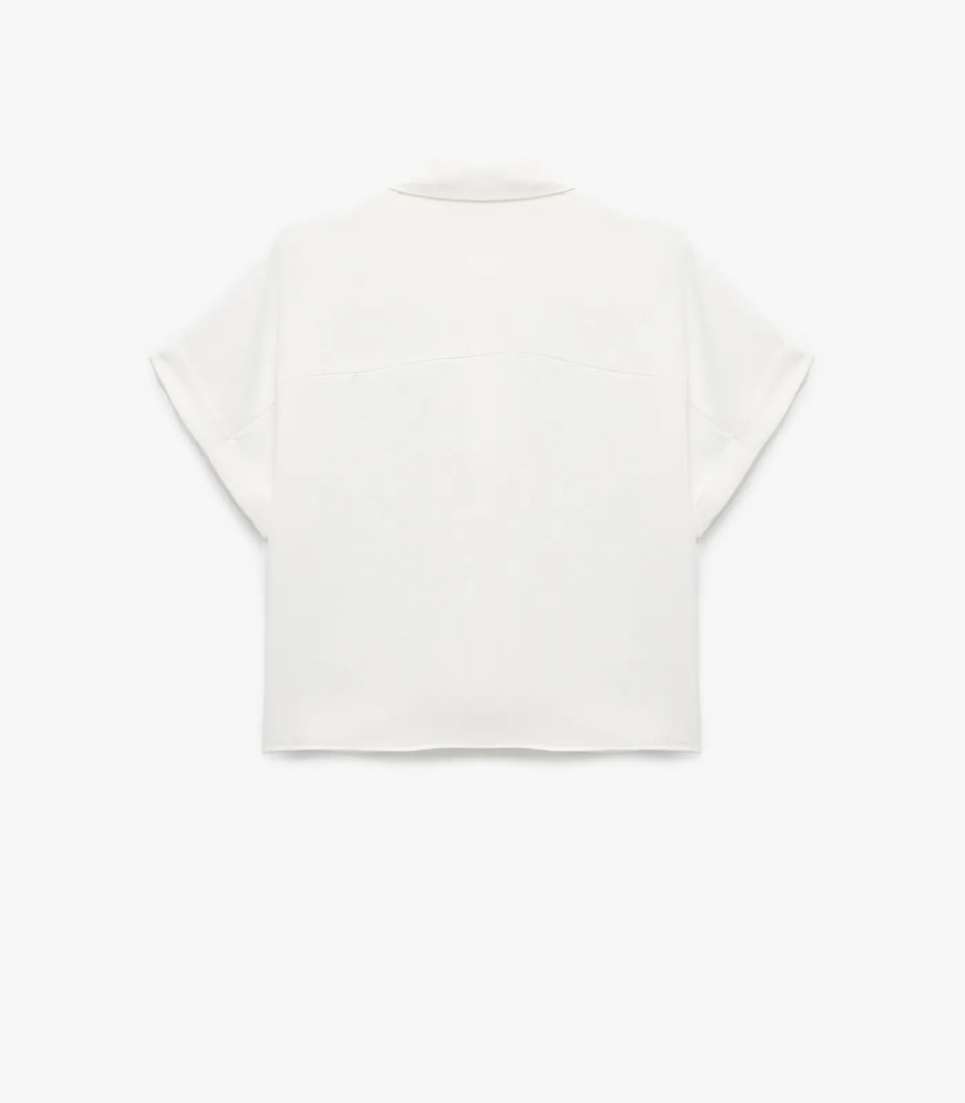 Koton Satin Oversize Shirt white Clearance