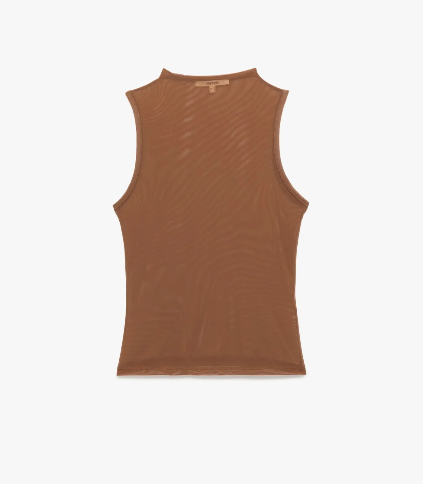 Koton Sheer Tulle Blouse brown Online