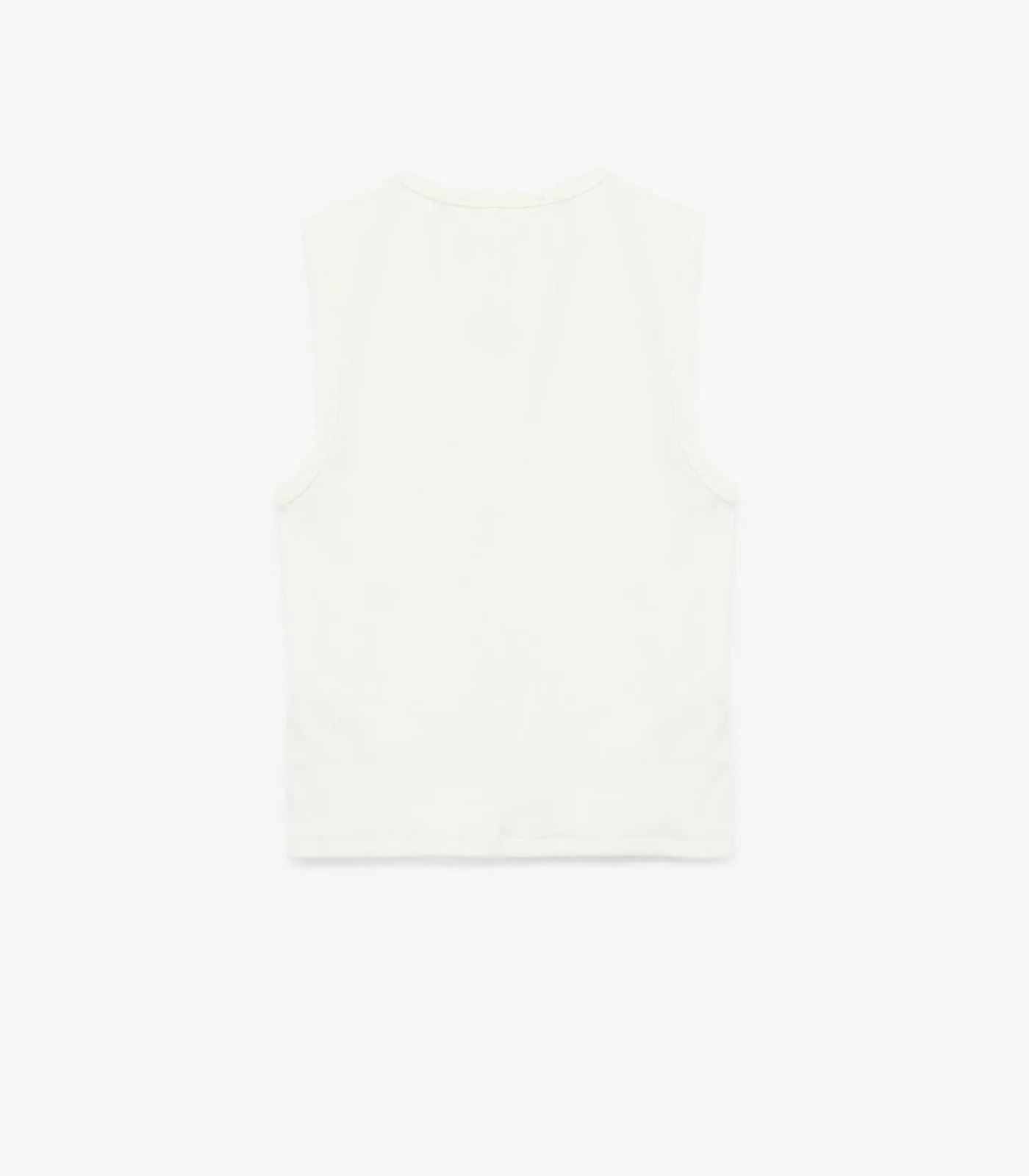 Koton Sleeveless Basic T-Shirt white Online