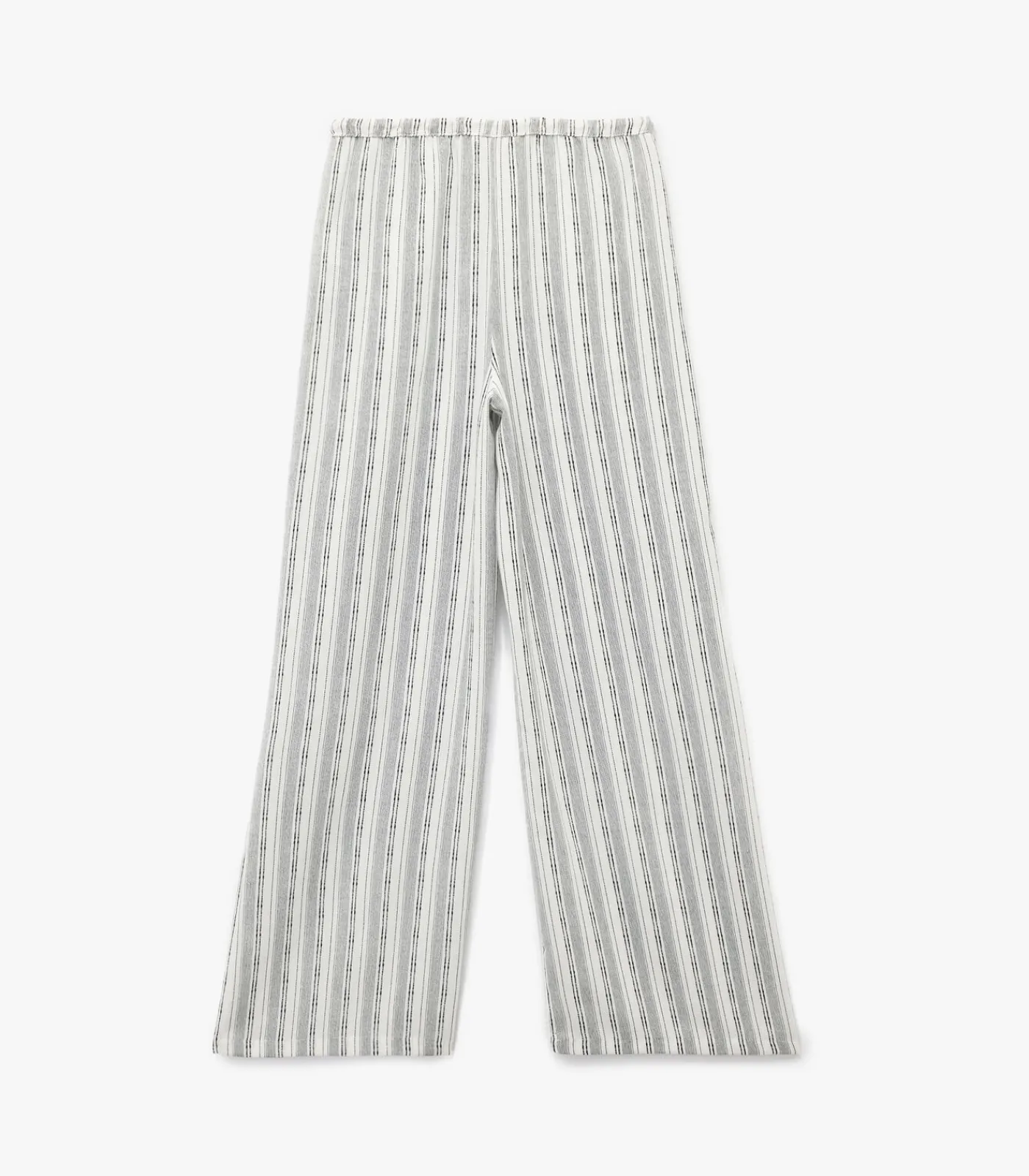 Koton Striped Palazzo Pants black Discount